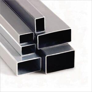 Tubo em metalon retangular
